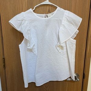 NWT A new Day White Blouse